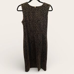 Leopard Print Calvin Klein Sleeveless Dress